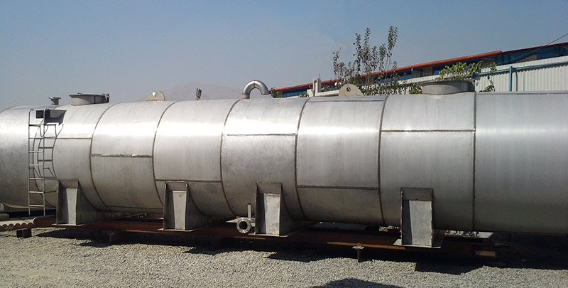 مجموعه آلومینیومی Reboiler صنایع رازی
